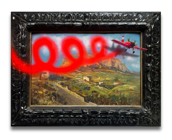 A free Red golsa golchini art