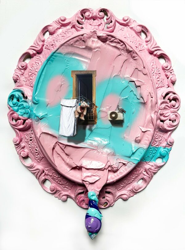 a friendly house by Golsa Golchini Art