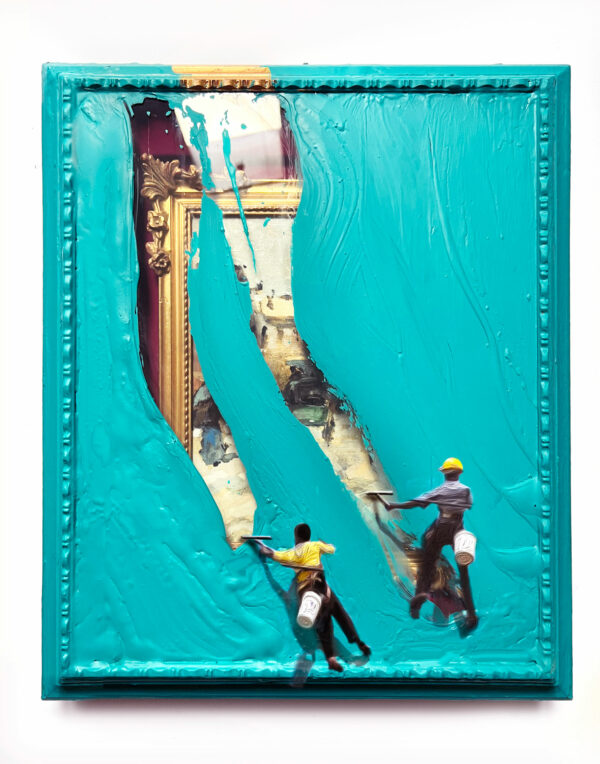 somewhere in between by Golsa Golchini Art