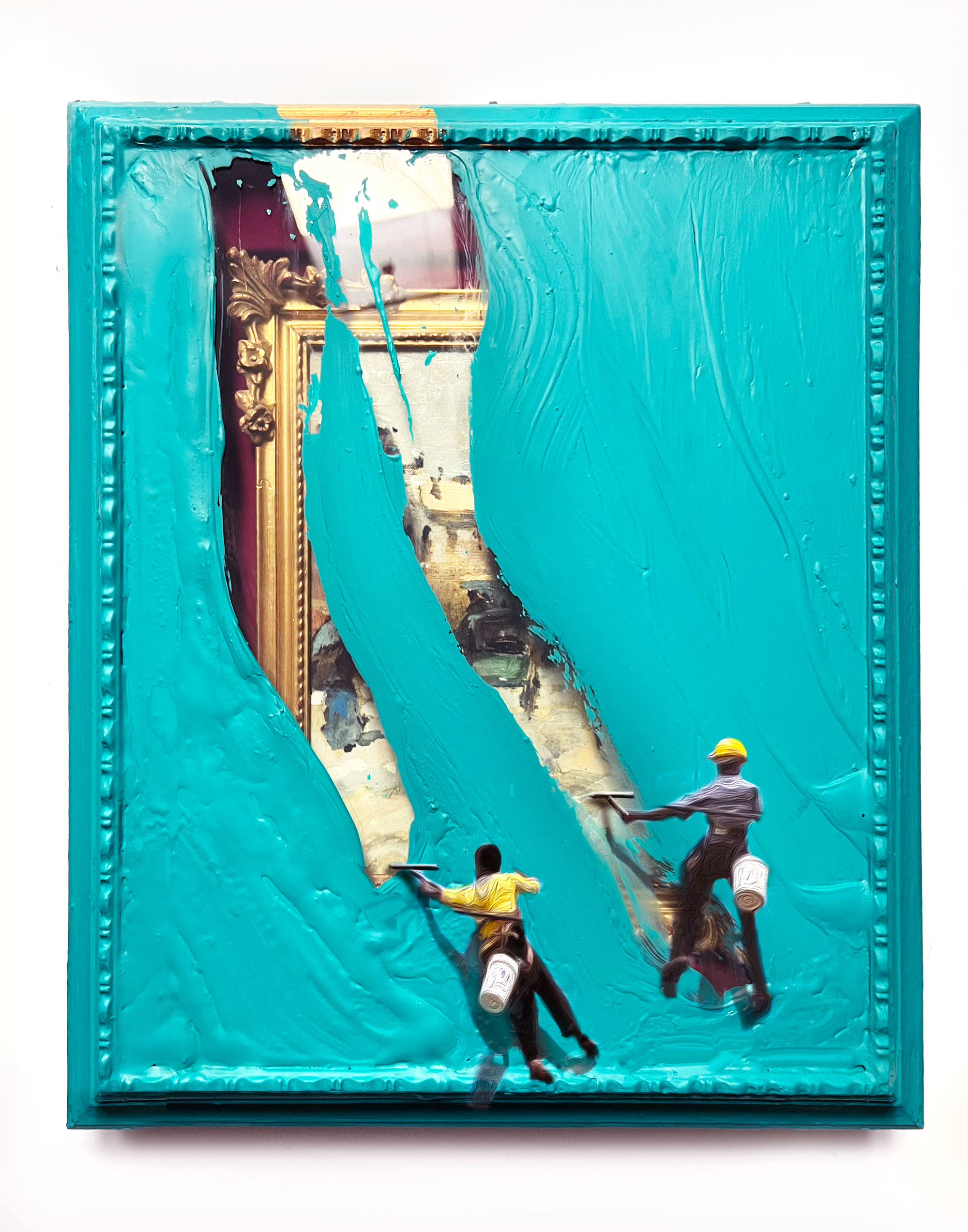 somewhere in between by Golsa Golchini Art