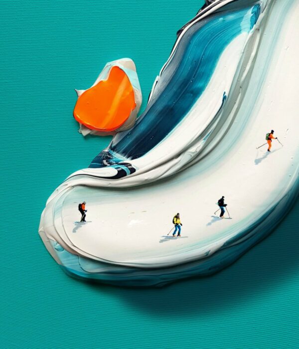 A Colorful Winter - Print