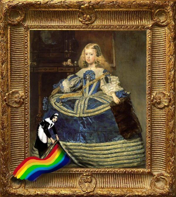 Rainbow Tunnel - A Tribute to Velázquez and Banksy