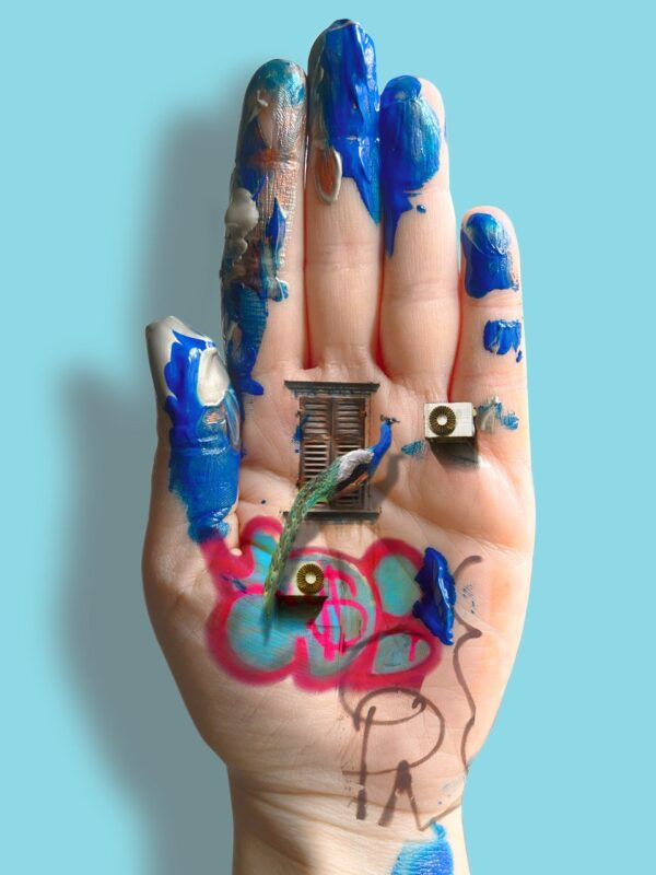 On the Blue Tree - Print