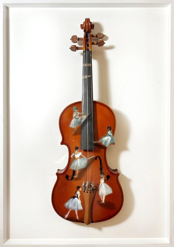 At the Lesson - A Tribute to Edgar Degas