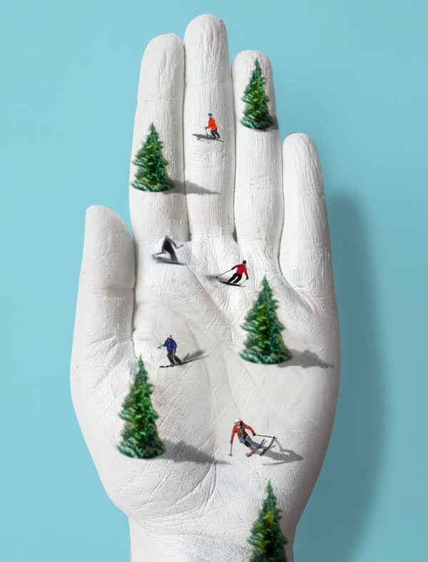 A Happy Snowy Day - PRINT