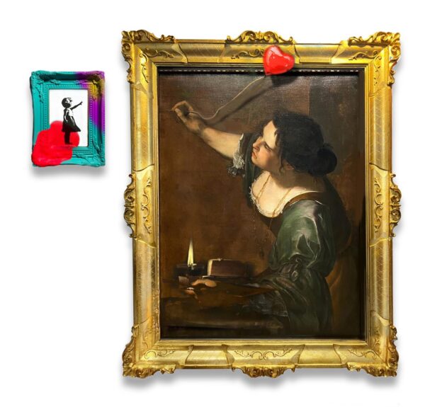 The Happy Ending Theory - A Tribute to Banksy and Artemisia Gentileschi