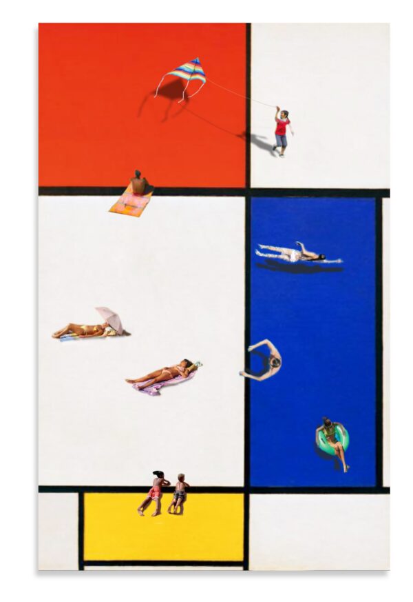 A Day of Fun With Mondrian - A Tribute to Piet Mondrian