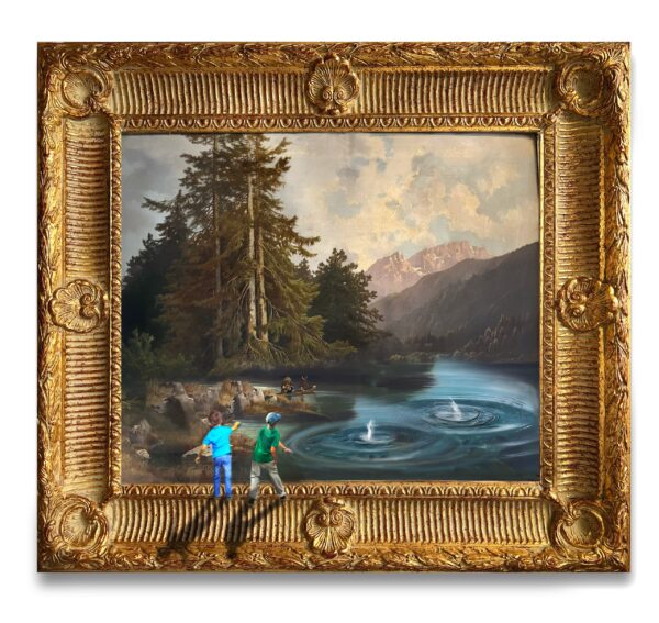 Best Friends at the Lake