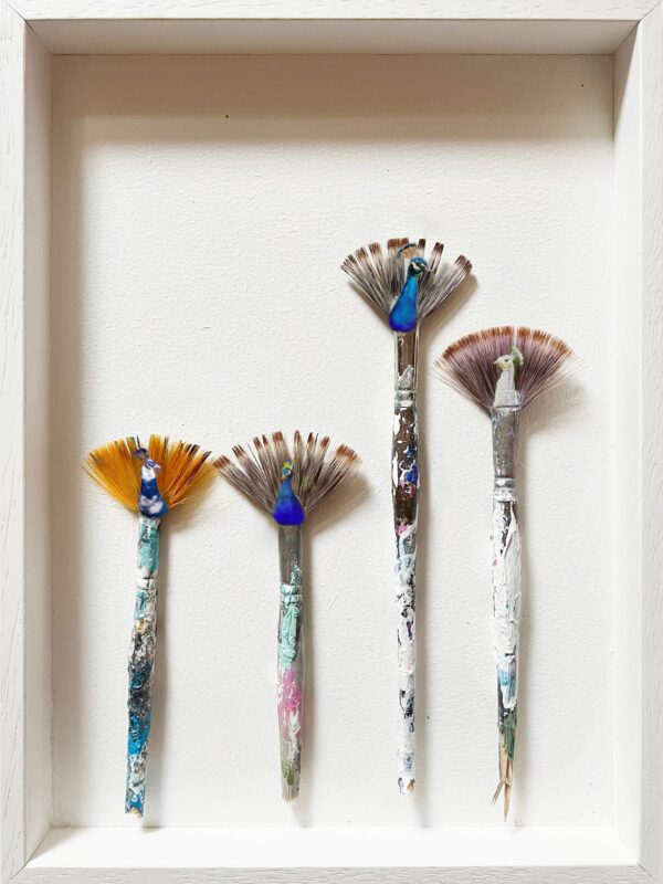 The Peacock Family - PRINT